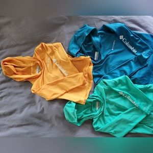 Kids Columbia PFG SPF Hoodie Sun Shirts 4T